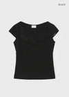 Raikun Square Cap Sleeve Short Sleeve Tee