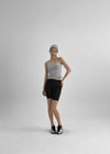 Keriji Lace Sleeveless Top (Built-in Cap)