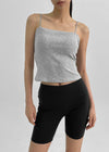 Keriji Lace Sleeveless Top (Built-in Cap)