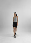 Keriji Lace Sleeveless Top (Built-in Cap)