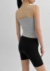 Keriji Lace Sleeveless Top (Built-in Cap)
