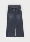 Belnoir Folding Denim Long Skirt
