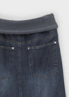 Belnoir Folding Denim Long Skirt