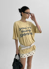VR Loose Fit Printed Short Sleeve Tee