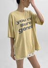 VR Loose Fit Printed Short Sleeve Tee