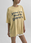 VR Loose Fit Printed Short Sleeve Tee