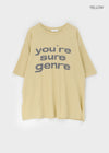 VR Loose Fit Printed Short Sleeve Tee