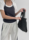 Yepot Polka Dot Mini Tote Bag