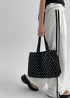 Yepot Polka Dot Mini Tote Bag