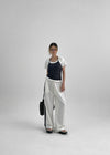 Soltya Layered Strap Halter Sleeveless Top