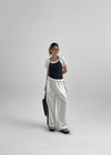 Soltya Layered Strap Halter Sleeveless Top