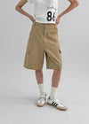 Umd Cotton Bermuda Cargo Pants