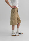 Umd Cotton Bermuda Cargo Pants