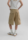 Umd Cotton Bermuda Cargo Pants
