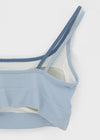 Bollet Strap Layered Cool Bra Top (with built-in cap)