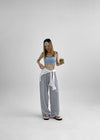 Bollet Strap Layered Cool Bra Top (with built-in cap)