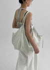 Okidu Leather Big Shoulder Bag