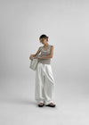 Okidu Leather Big Shoulder Bag