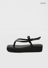 Mignon platform strap flip flop sandals