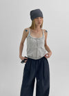 Solto Summer Strap Halter Sleeveless Top