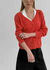 Holmeet Summer V-neck Knit Cardigan