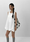 Tingto Basic Balloon Mini Dress