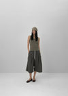 (UNISEX) Ninong Piping Line Nylon Bermuda Pants