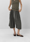 (UNISEX) Ninong Piping Line Nylon Bermuda Pants