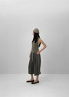 (UNISEX) Ninong Piping Line Nylon Bermuda Pants