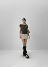 Fourseason Basic Mini Skirt Pants
