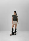 Fourseason Basic Mini Skirt Pants