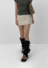 Fourseason Basic Mini Skirt Pants