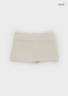 Fourseason Basic Mini Skirt Pants