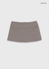 Fourseason Basic Mini Skirt Pants