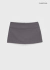 Fourseason Basic Mini Skirt Pants