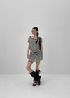 Lanki Stripe Mini Dress