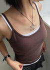 Coffs flower pendant string necklace