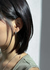 Helmion Twisted Ring Earring