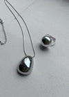 (SILVER 925) Sloky Bold Circle Open Ring