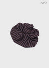 Lehens Stripe Scrunchie