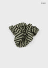 Lehens Stripe Scrunchie