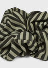 Lehens Stripe Scrunchie