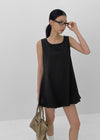 Tingto Basic Balloon Mini Dress