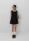 Tingto Basic Balloon Mini Dress