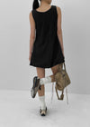 Tingto Basic Balloon Mini Dress