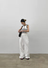 Worit Nylon Baguette Shoulder Bag