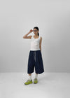 (UNISEX) Ninong Piping Line Nylon Bermuda Pants