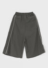 (UNISEX) Ninong Piping Line Nylon Bermuda Pants
