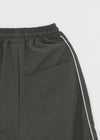 (UNISEX) Ninong Piping Line Nylon Bermuda Pants