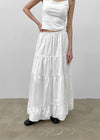 Shakings Tiered Long Skirt